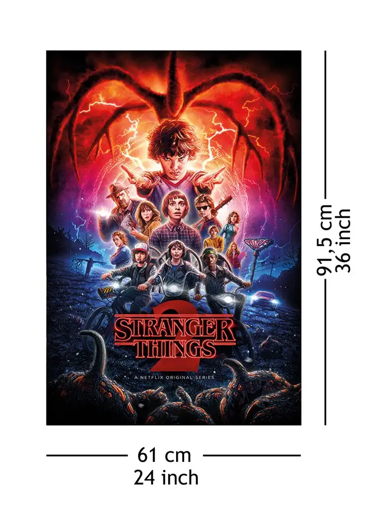 Stranger Things Sezon 2 - plakat - Galeria Plakatu