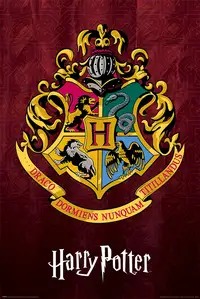 Harry Potter Herby Hogwart - plakat