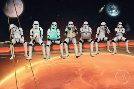 Gwiezdne Wojny Star Wars Original Stormtrooper - plakat