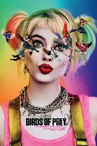 Birds of Prey Ptaki Nocy i fantastyczna emancypacja pewnej Harley Quinn - plakat