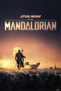 Star Wars The Mandalorian Dusk - plakat