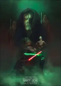 Gwiezdne Wojny, powrót Jedi - plakat premium
