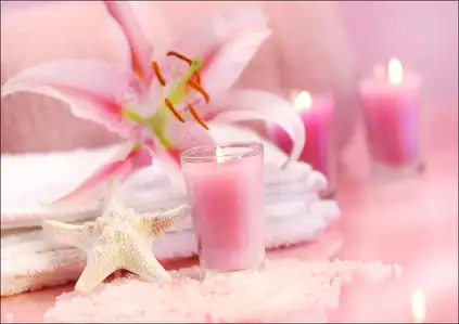 Różowe Spa - plakat