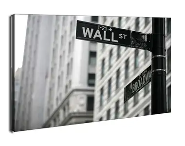 Wall street - obraz na płótnie