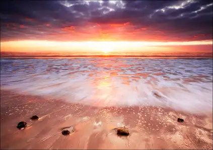 Zachód słońca, Australia - plakat