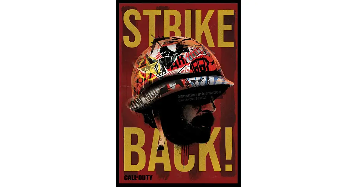 Call of Duty Black Ops Cold War Strike Back - plakat - Galeria Plakatu