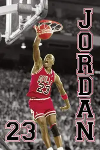 Michael Jordan NBA - plakat