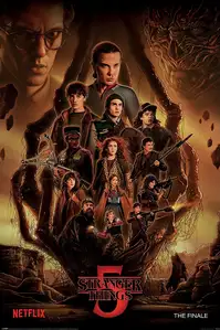 Stranger Things 5 Bohaterowie - plakat