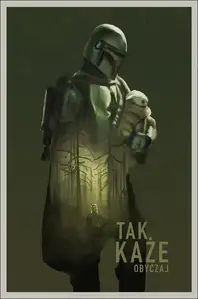 Tak każe obyczaj - Plakat premium