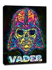 PsychoSkulls, Darth Vader, Star Wars Gwiezdne Wojny - obraz na płótnie