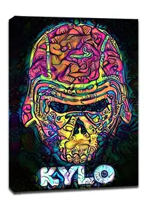 PsychoSkulls, Kylo Ren, Star Wars Gwiezdne Wojny - obraz na płótnie