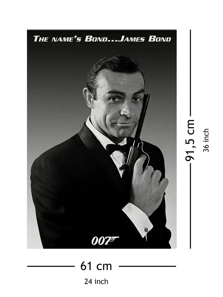 My Name is Bond, James Bond アート作品 My Name is Bond, James Bond アート作品