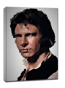 POLYamory - Han Solo, Gwiezdne Wojny Star Wars - obraz na płótnie