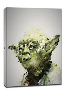 POLYamory - Yoda, Gwiezdne Wojny Star Wars - obraz na płótnie