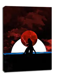 Sol Lunaris - Kylo Ren, Gwiezdne Wojny Star Wars - obraz na płótnie