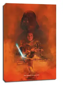 Gwiezdne Wojny  Empire flat pro  - obraz na płótnie