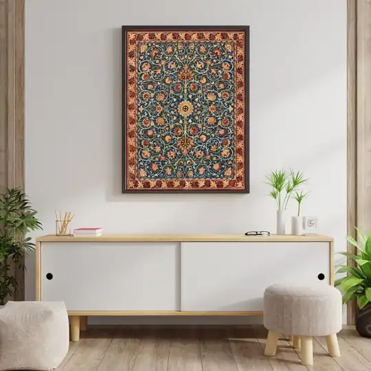 Holland Park Carpet, William Morris - plakat