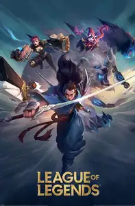 League of Legends Howling Abyss - plakat
