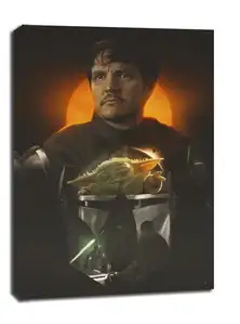 Mandalorian - obraz na płótnie