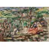 Picnic, Pierre-Auguste Renoir - plakat