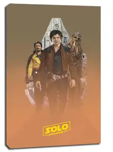 Star Wars Gwiezdne Wojny Solo finał - obraz na płótnie