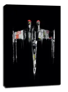 Star Wars Gwiezdne Wojny X-Wing Fighter - obraz na płótnie