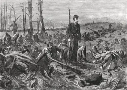 Army of the Potomac–Sleeping on Their Arms - plakat