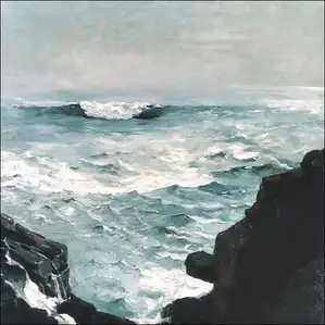 Cannon Rock, Winslow Homer - plakat