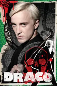 Harry Potter Draco Malfoy - plakat