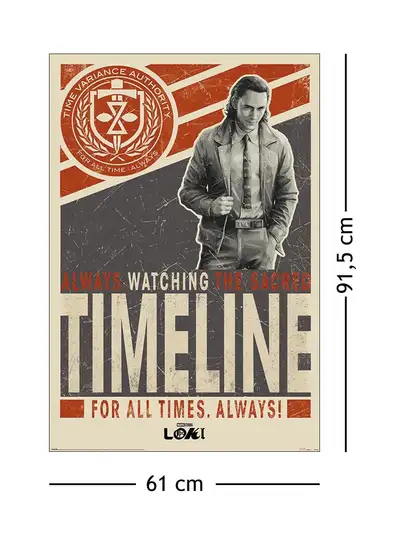 Loki For All Time Tom Hiddleston - plakat