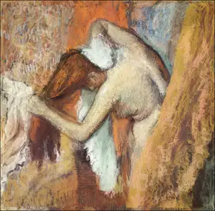 Naked lady, Edgar Degas - plakat