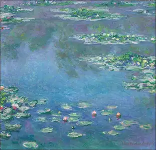 Water Lilies, Claude Monet - plakat