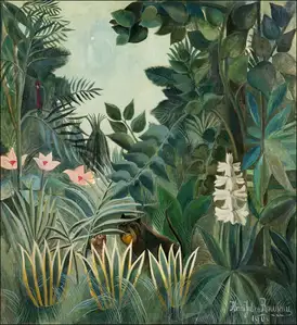 The Equatorial Jungle - plakat