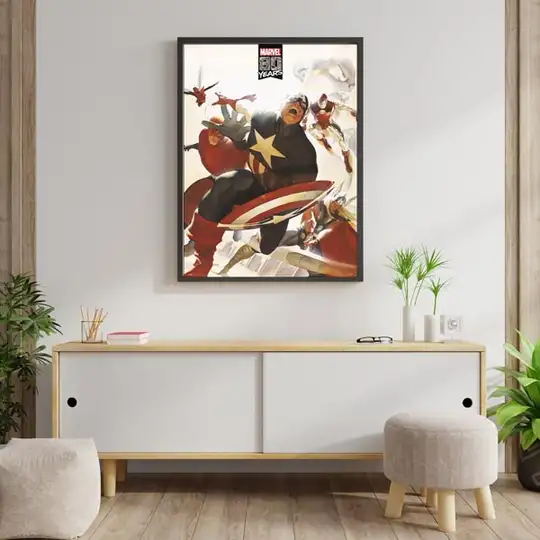 Marvel 80 Years Avengers - plakat - Galeria Plakatu