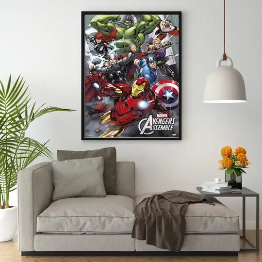 Marvel Avengers Assemble - plakat - Galeria Plakatu