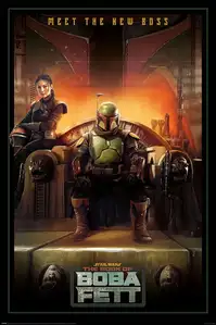 Star Wars The Book of Boba Fett Meet The New Boss - plakat