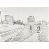 The Gas Tanks at Clichy, Paul Signac - plakat