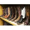 Fancy cowboy boots for sale at the San Antonio Stock Show and Rodeo, Carol Highsmith - plakat