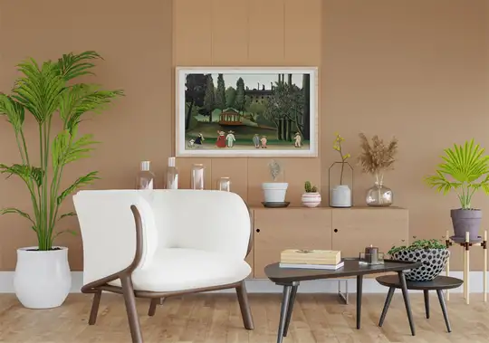 View of Montsouris Park, the Kiosk, Henri Rousseau - plakat