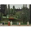View of Montsouris Park, the Kiosk, Henri Rousseau - plakat