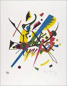 Kleine Welten III, Wassily Kandinsky - plakat