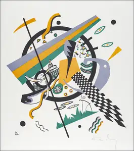 Kleine Welten X, Wassily Kandinsky - plakat