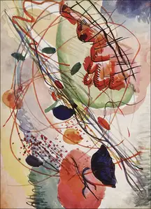 Kleine Welten XII, Wassily Kandinsky - plakat