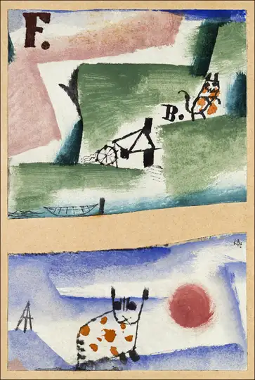 Tomcat's Turf, Paul Klee - plakat
