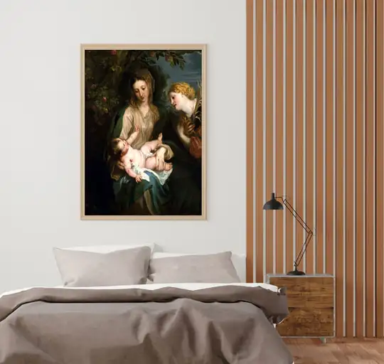 Virgin and Child with Saint Catherine of Alexandria, Anthony van Dyck ...