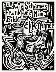 Woman Lying on a Sofa, Ernst Ludwig Kirchner - plakat