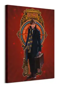 Fantastic Beasts Newt - obraz na płótnie