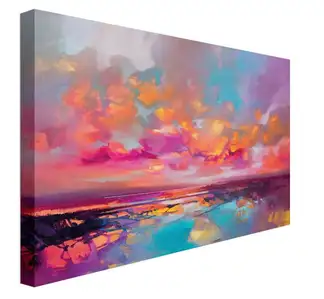 Fractal Shore - obraz na płótnie