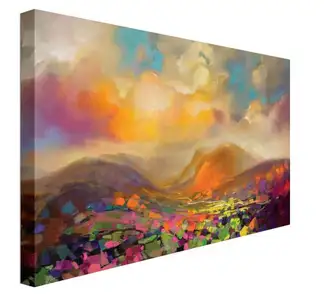 Nevis Range Colour - obraz na płótnie