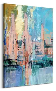 Pink Power - obraz na płótnie